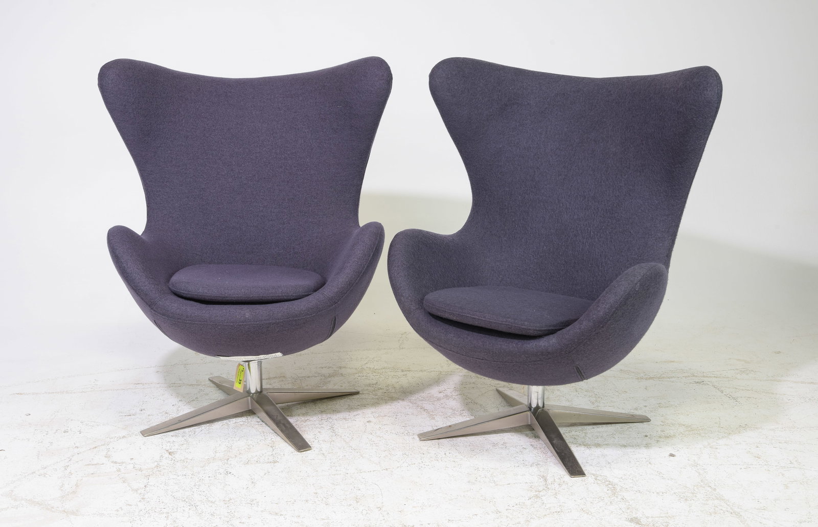 Two Arne-Jacobsen Style Egg Chairs #1 (1 of 3)
