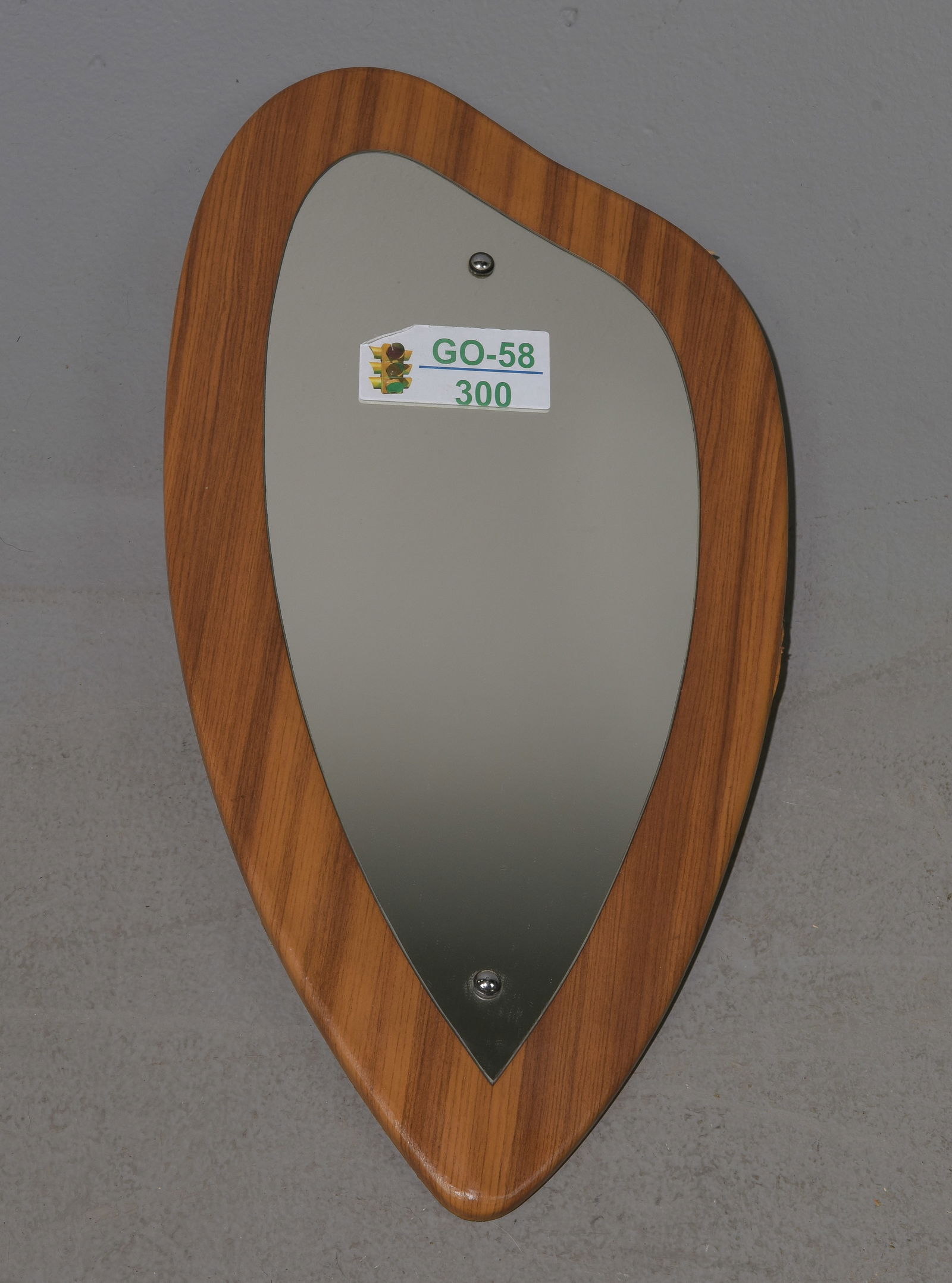 Mid Century Modern Laminate Back Mirror (1 of 3)