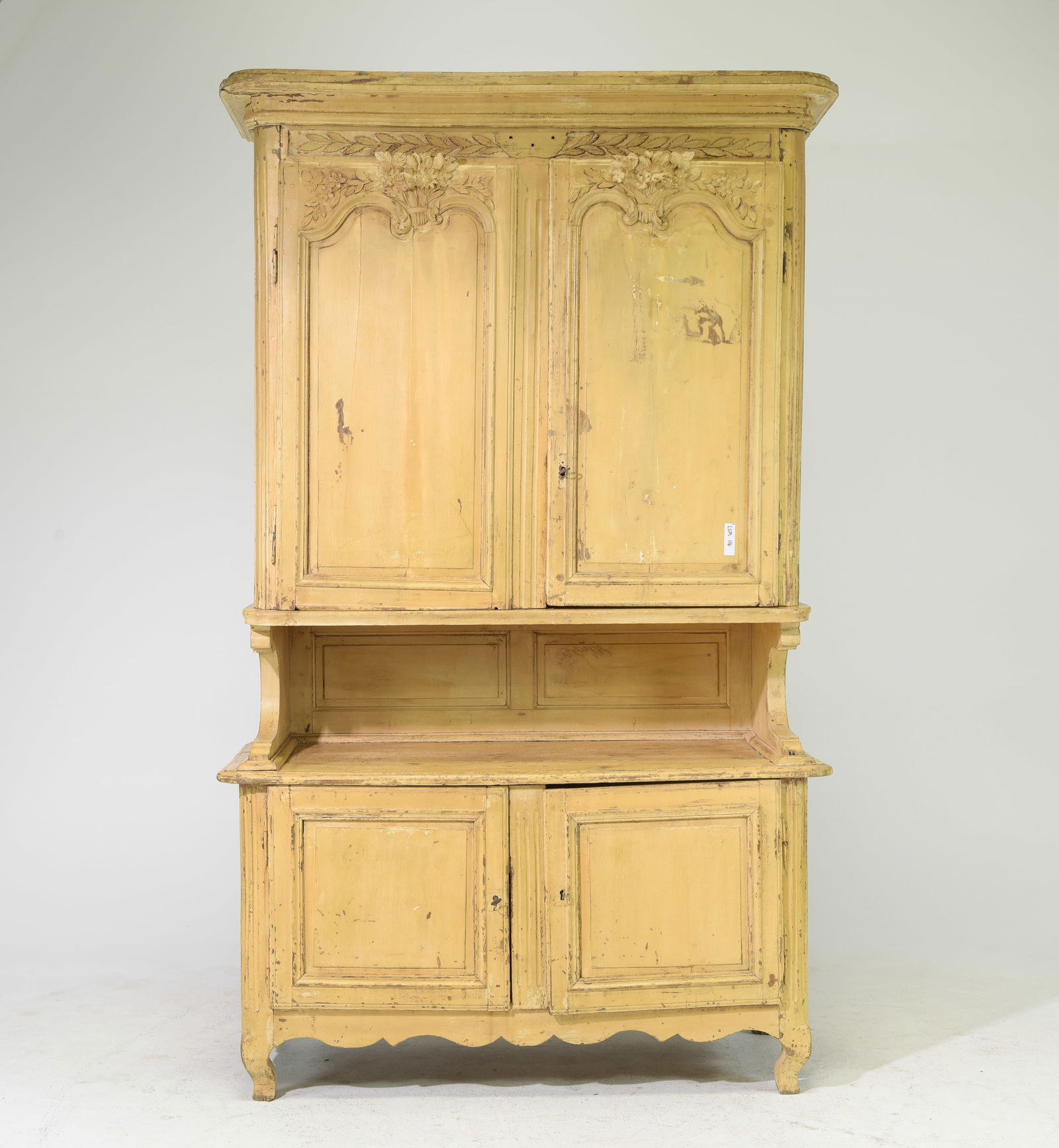 French Regency Style Painted Double Buffet (1 of 11)