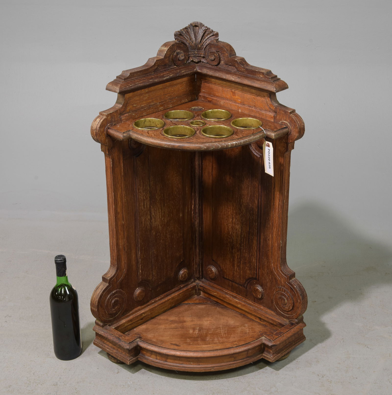 Continental Oak Snooker / Pool Cue Holder (1 of 4)