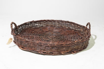 Harvest / Grape Large Wicker Basket #1