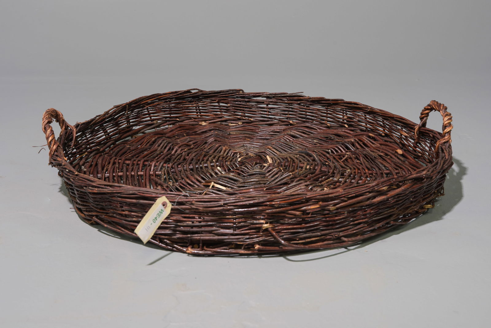 Harvest / Grape Large Wicker Basket #2 (1 of 2)