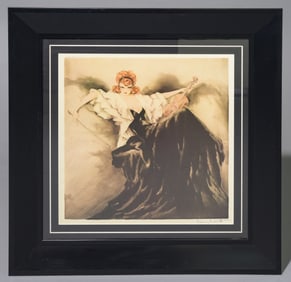 Framed "Waltz Echoes" Icart Print