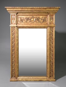 Kerns-Wilcheck Italian Style Gold Framed Mirror #1