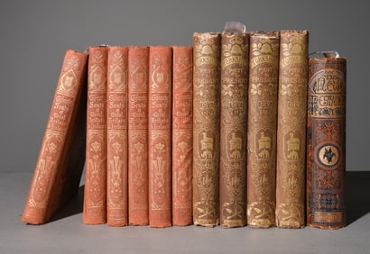 11 Assorted English Books c.1890's-1920's