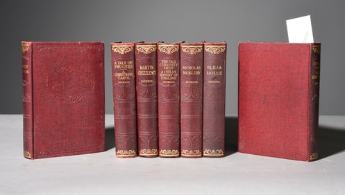 7 English Dickens Novels / Books