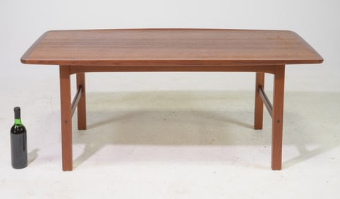 Danish Modern Teak Tall Cocktail / Coffee Table