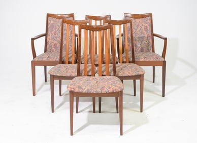 6 High Back Mid Century Dining Chairs - G-Plan