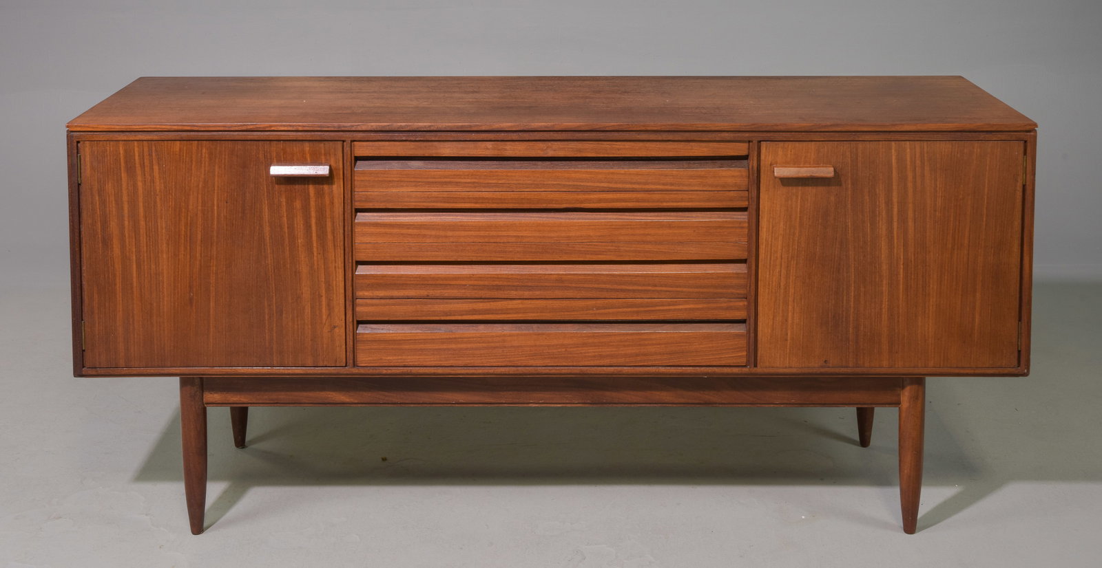 Mid Century Modern Sideboard - White & Newton: Danish Modern Style Sideboard / Credenza by White & Newton - 30 in tall x 66 x 18.5