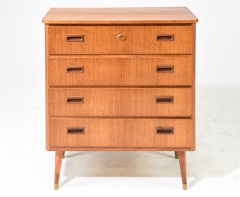 Scandinavian Mid Century Modern 4 Drawers Chest #2