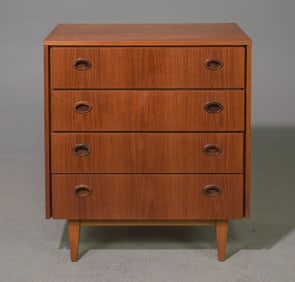 Mid Century Modern Style 4 Drawer Chest