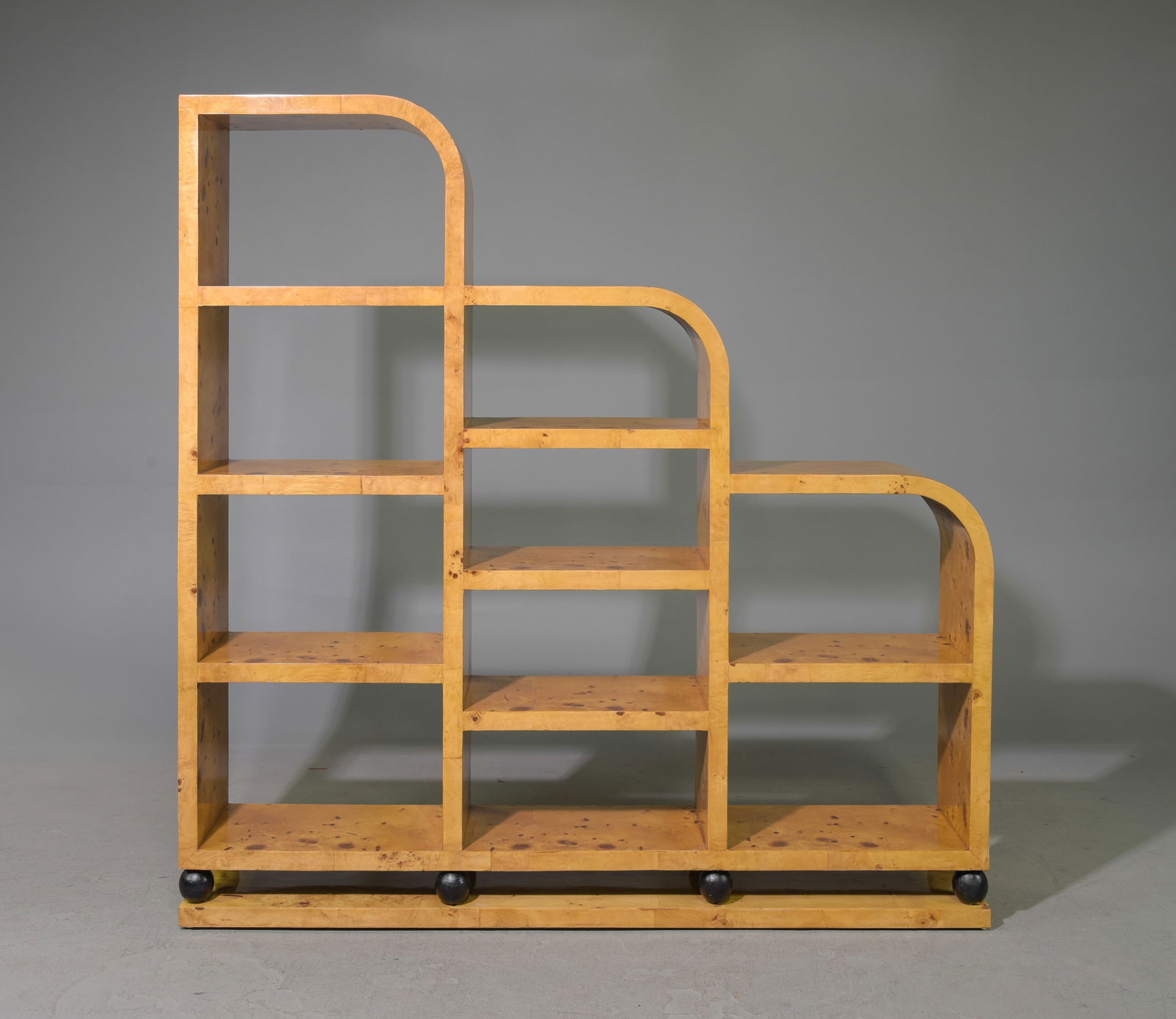 Art Deco Style Burled Wall Unit / Room Divider #2 (1 of 3)