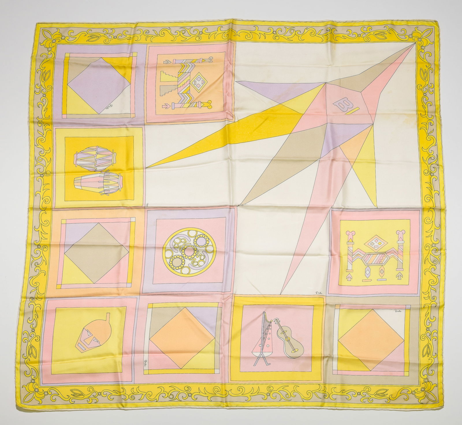 Emilio Pucci Silk Scarf (1 of 5)