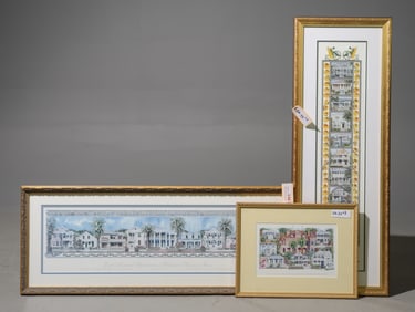 Three Pieces Assorted Framed Art #1