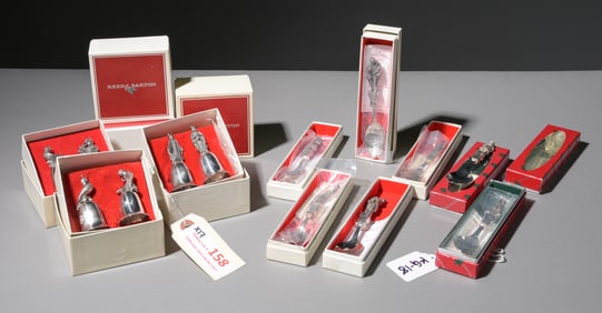 17pcs Assorted Reed & Barton Silverplate