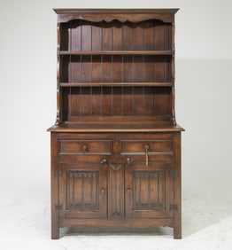British Oak Welch Dresser c.1930's-40's