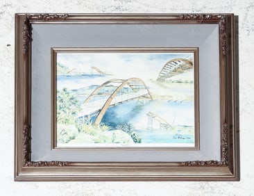 Framed Print - The Wonder of it All - Texas Highway