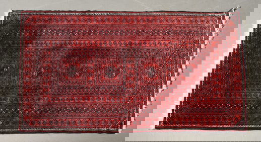 European Hand Knotted Rug - 6'5 x 3'9