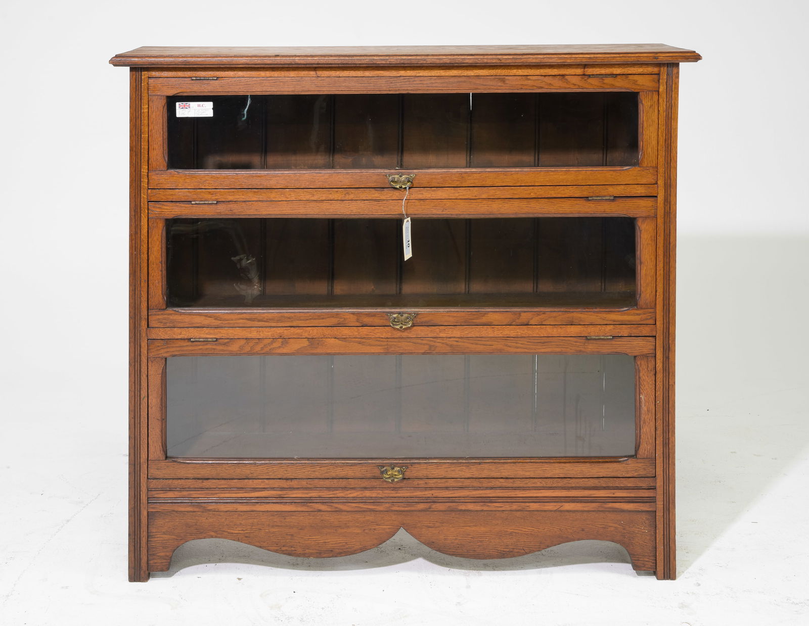British Oak Lawyers / Barristers Bookcase (1 of 3)
