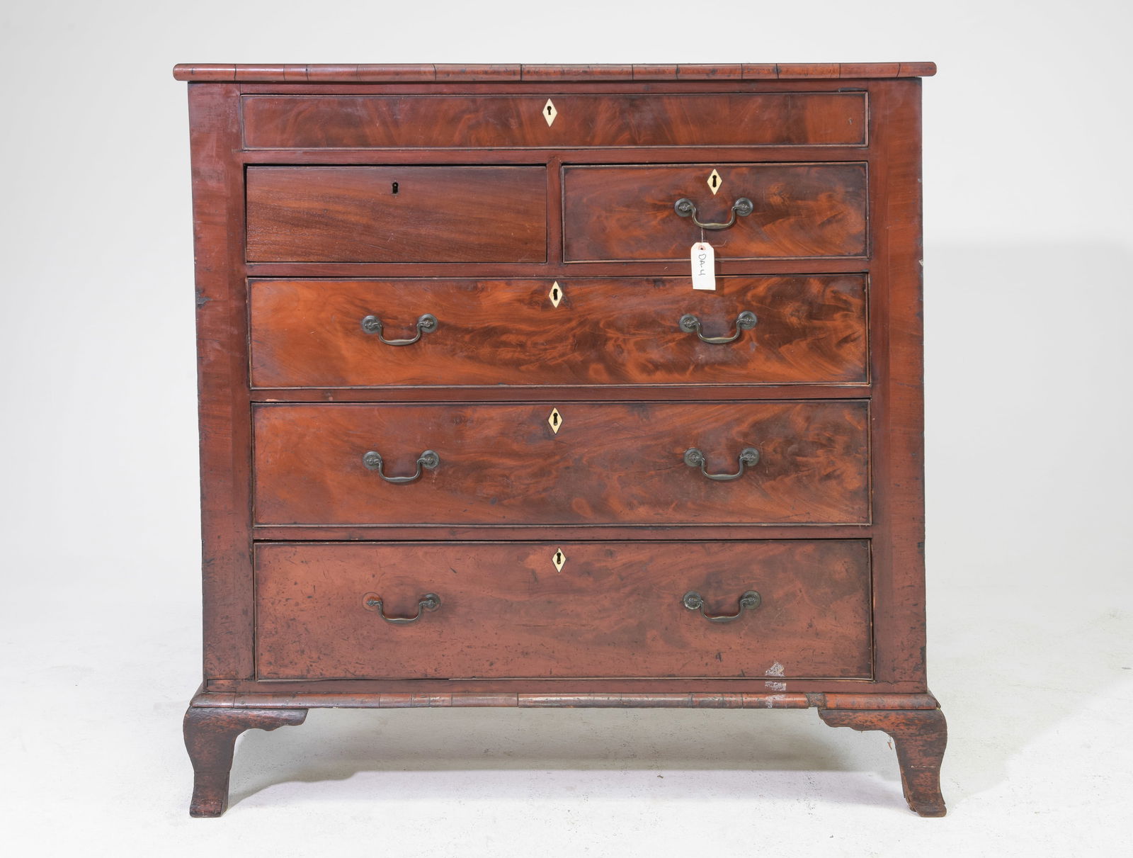 English Mahogany Large Chest c.1800's (1 of 6)