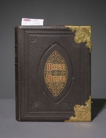 English Holy Bible with Brass Clasps c.1800's