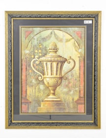 Framed Urn Print