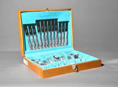 44pc Cooper Ludlam Cutlery Set in Case - Sheffield