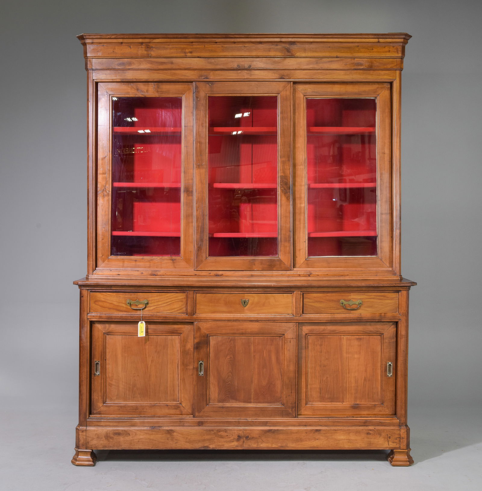 French Empire Style Step Back Bookcase c.1920's (1 of 7)