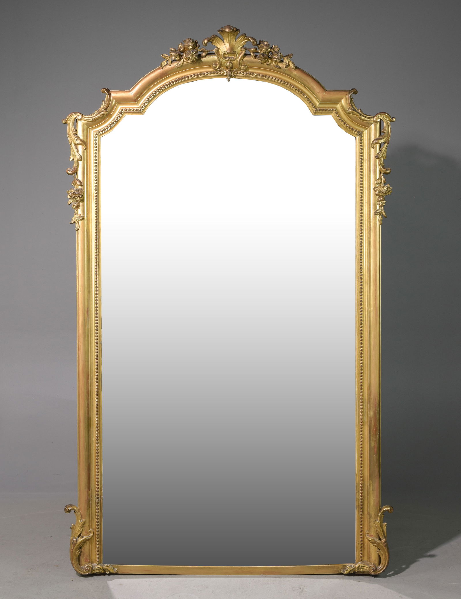 Louis XV Style Gold Gilt Framed Large Mirror (1 of 5)