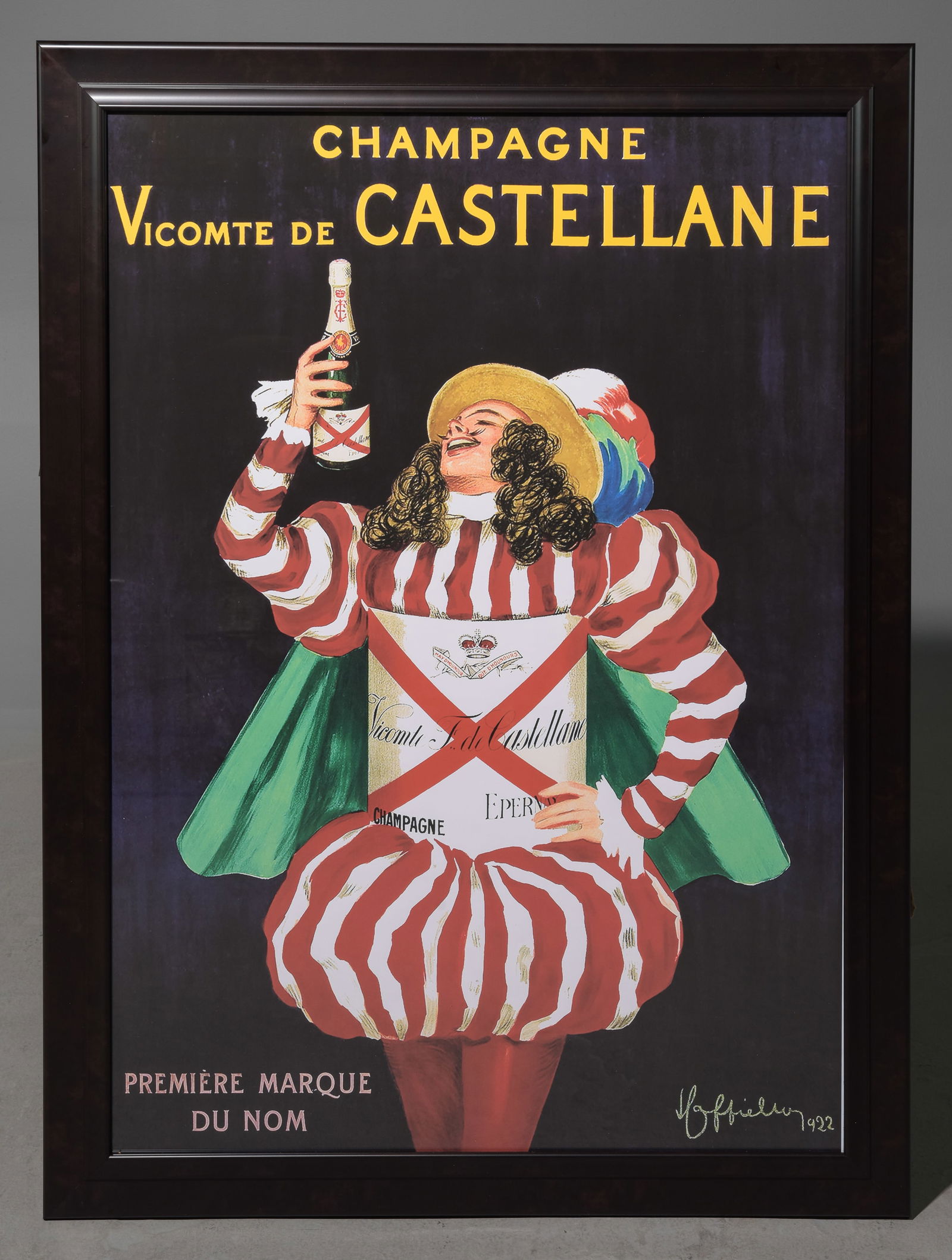 Framed "Vicomte De Castellane" Poster (1 of 3)