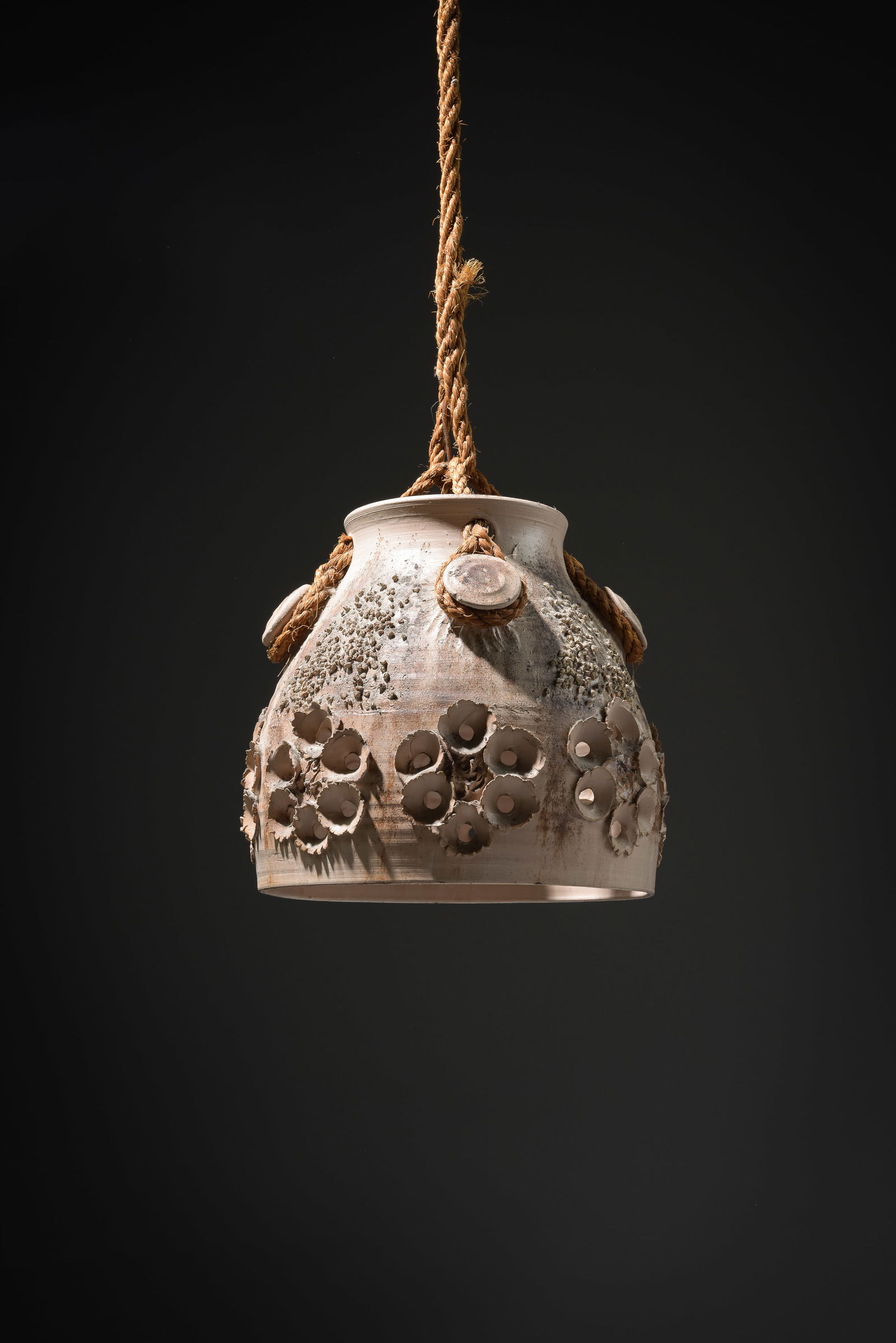 Danish Pottery Chandelier (1 of 4)