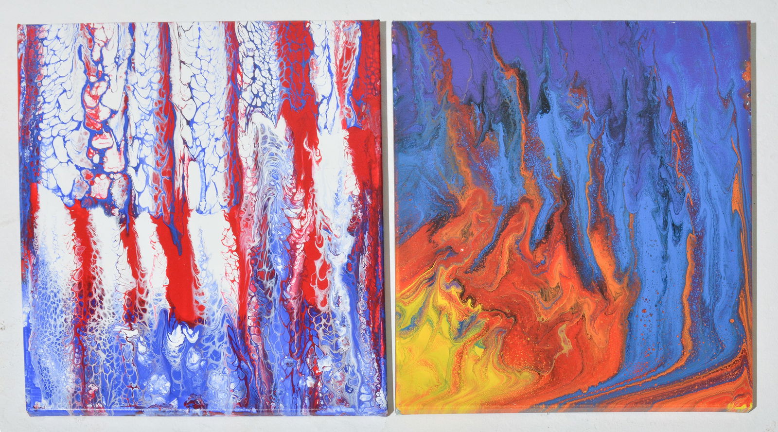 2 Abstract Fluid Art By Galveston Artist - Jodi Kraus (1 of 4)