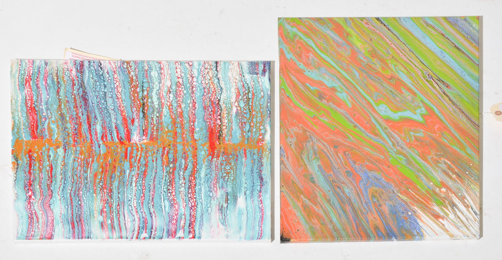2 Abstract Fluid Art By Galveston Artist - Jodi Kraus (1 of 4)