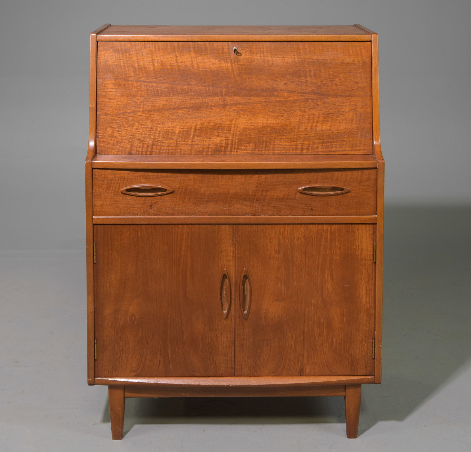 Mid Century Modern Drop Front Desk - Jentique (1 of 6)