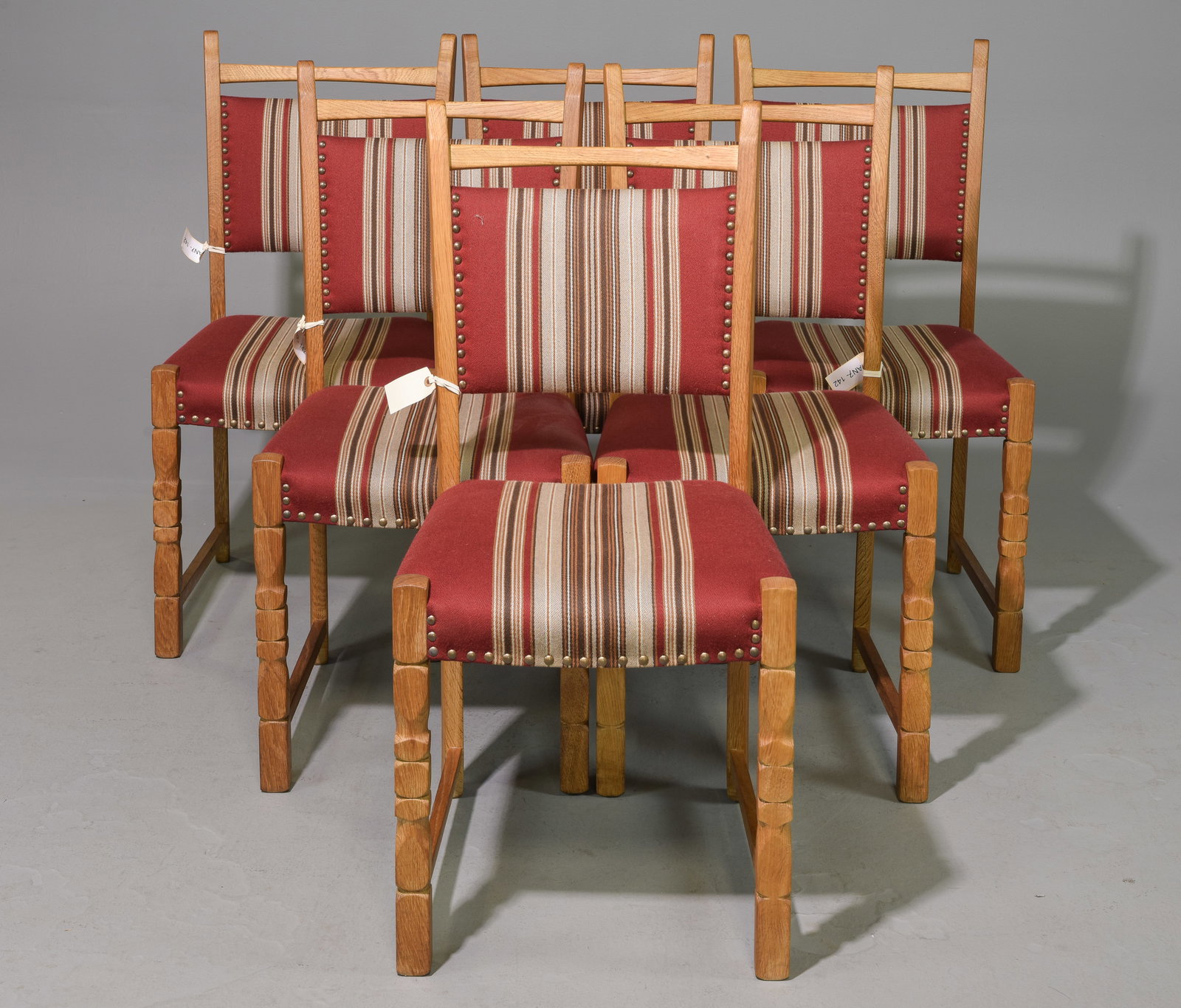 Set of Six Danish Oak Dining Chairs (1 of 5)