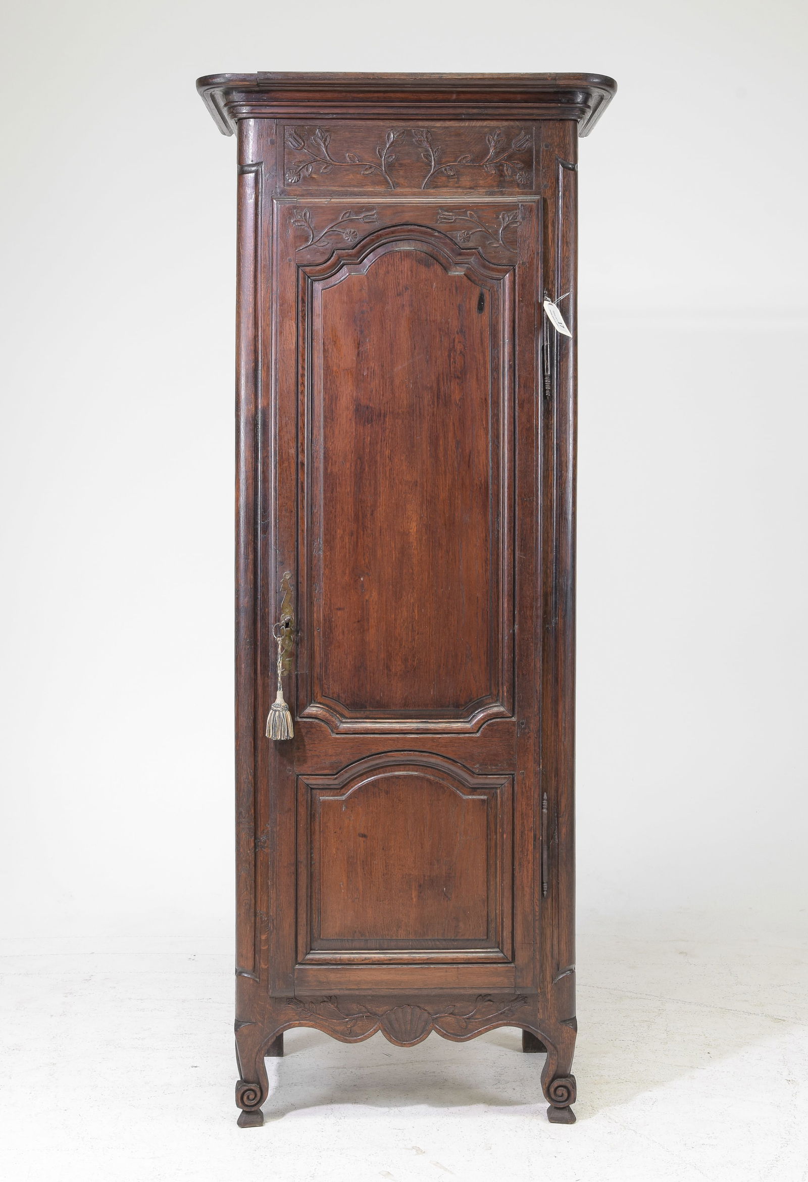 French Regency Style Oak Bonnetiere / Hall Robe (1 of 5)