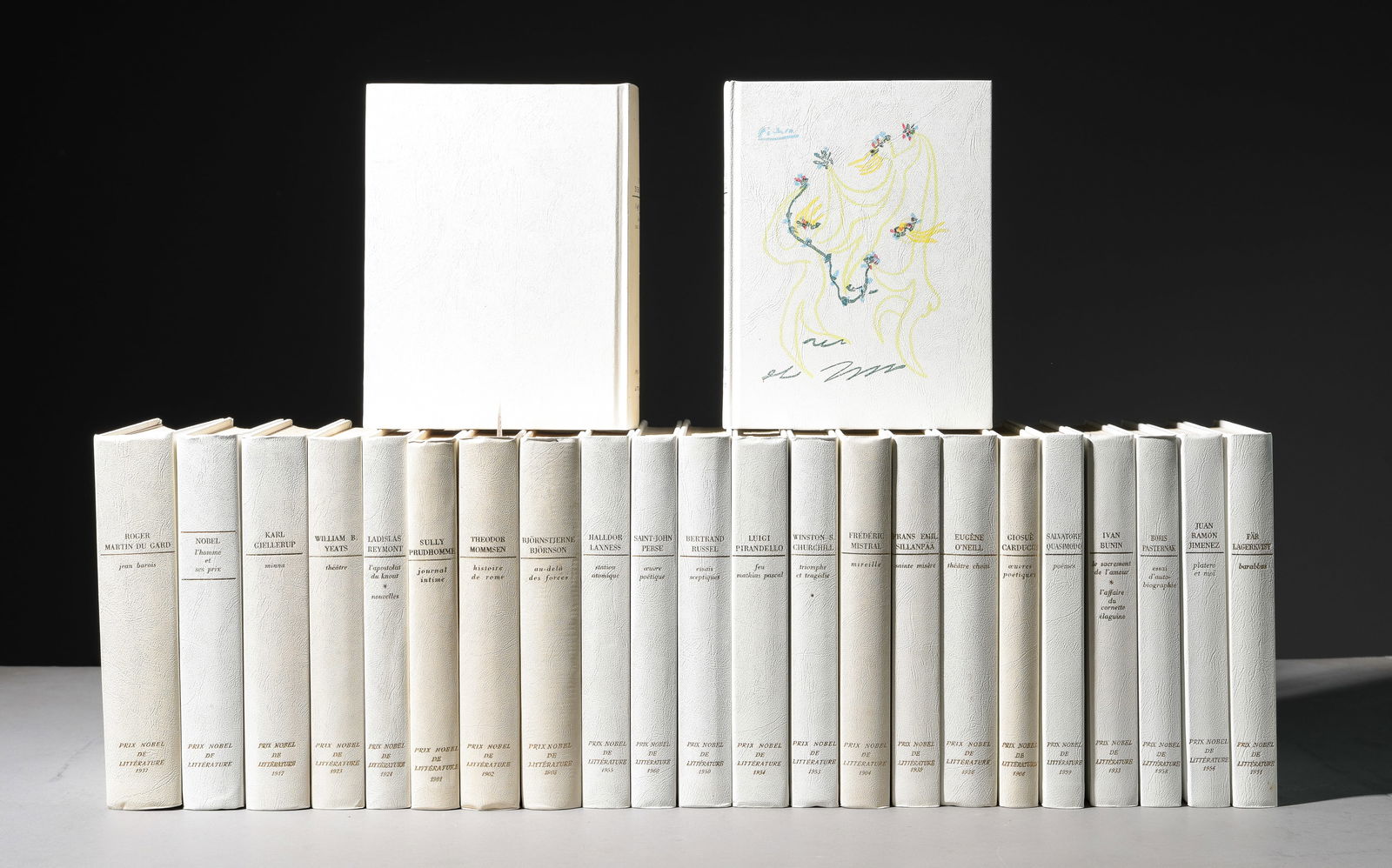 24 Assorted White Bound French / Continental Novels (1 of 6)