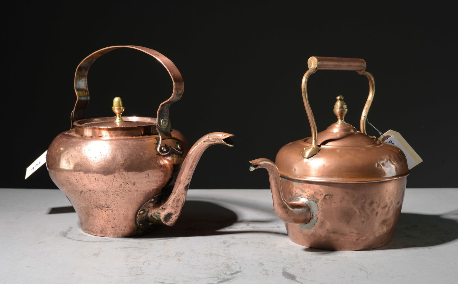 Two French Copper Coffee / Tea Kettles (1 of 6)