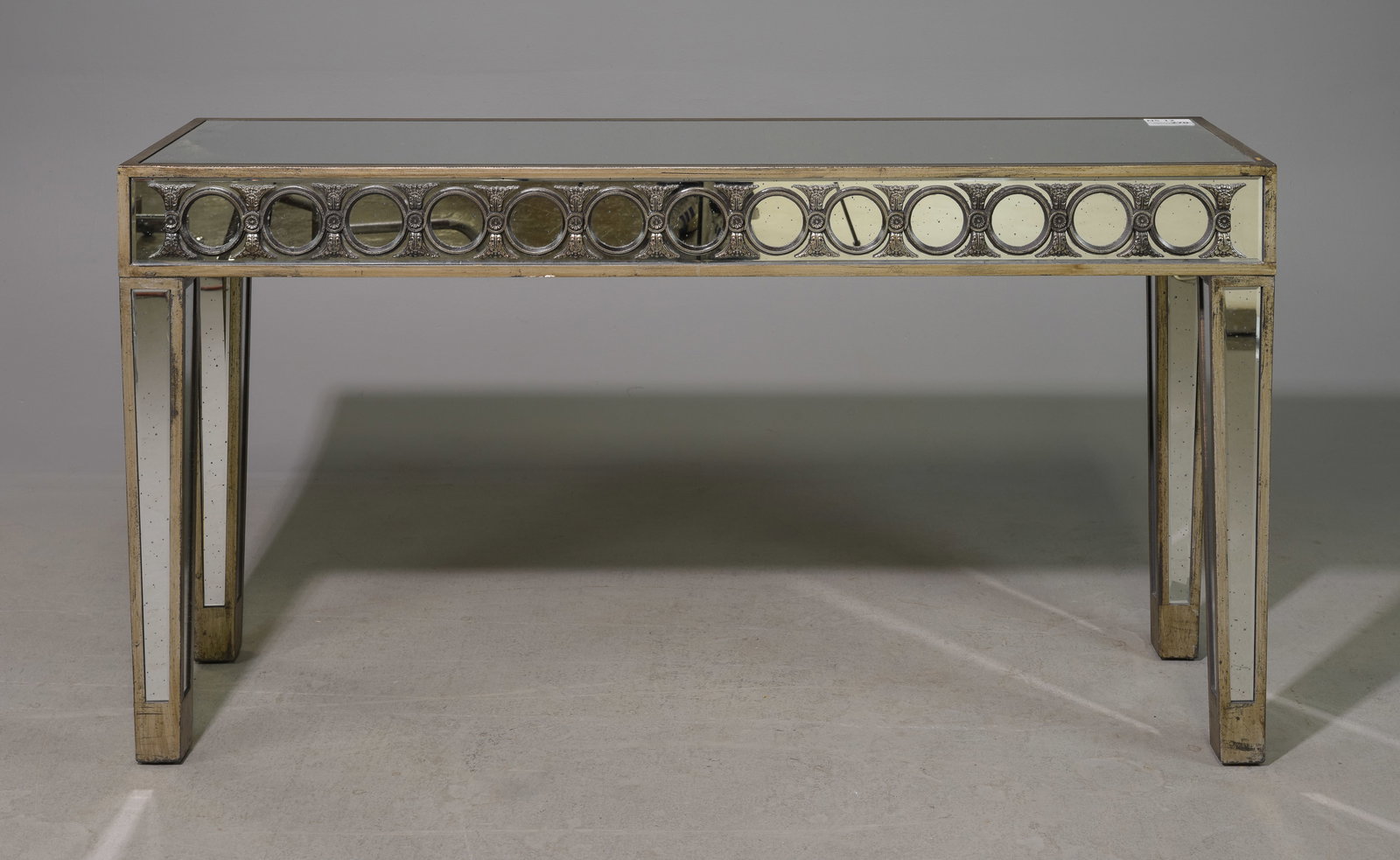 Italian Style Modern Mirrored Sofa / Hall Table (1 of 5)