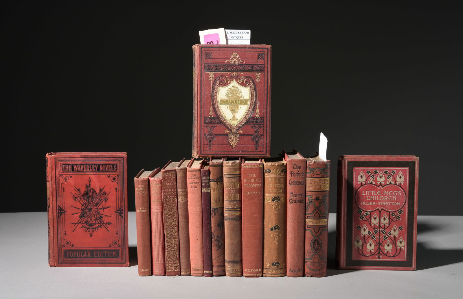 15 English Books / Novels - Pilgrims Progress, Etc. (1 of 7)