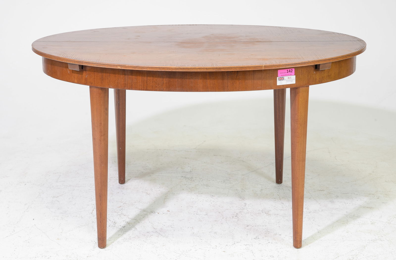 Mid Century Modern Oval Dining Table - Greaves & Thomas (1 of 7)