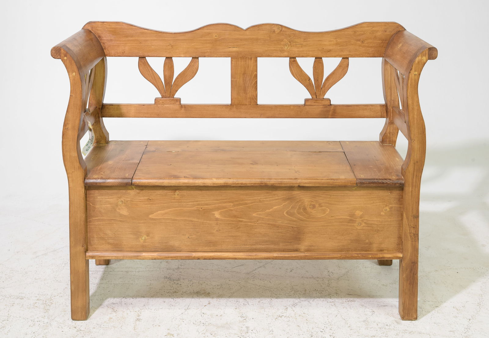 British Pine Hall / Kitchen Bench with Lift Seat #2 (1 of 4)