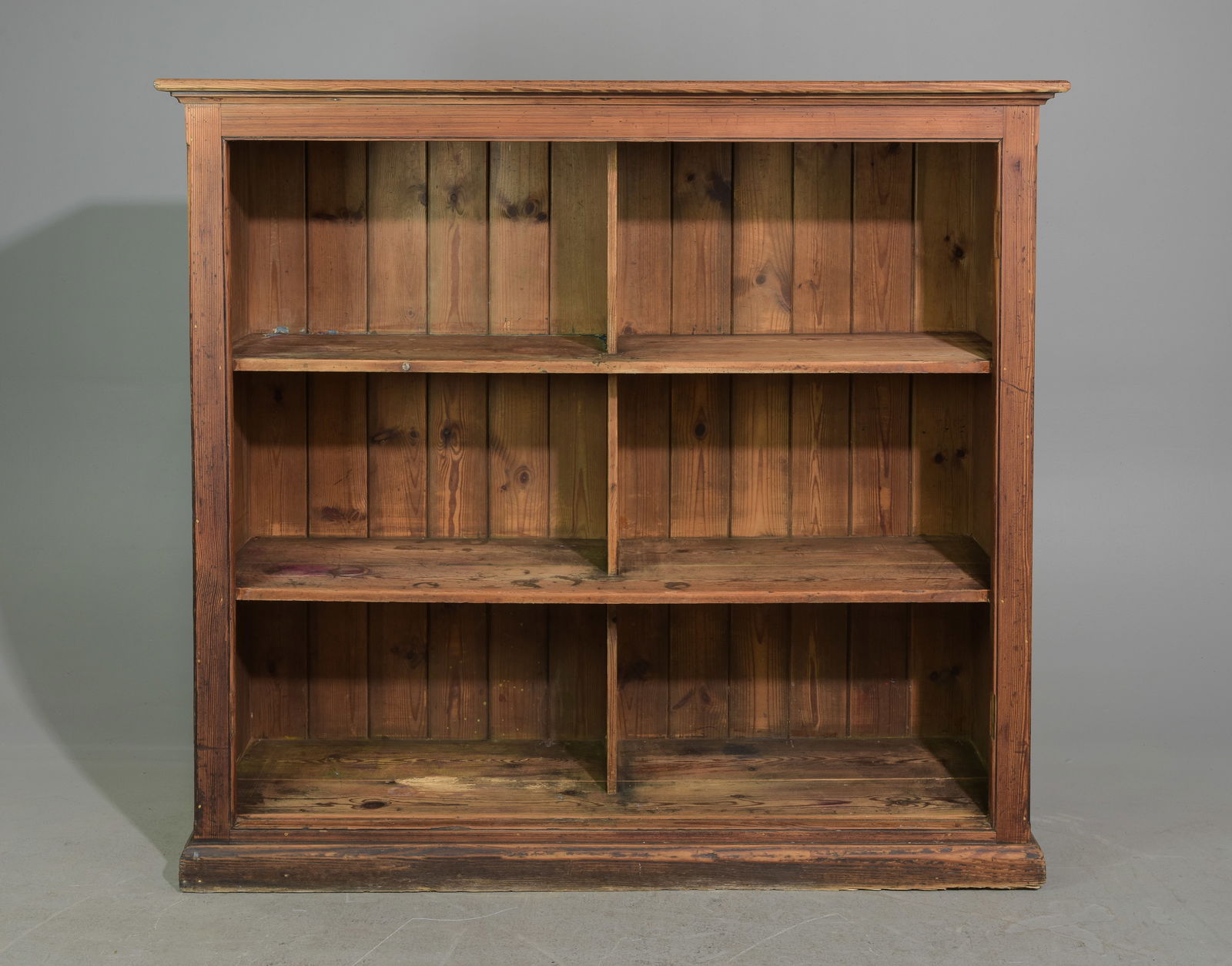 English Pine Open Bookshelf / Store Display (1 of 4)