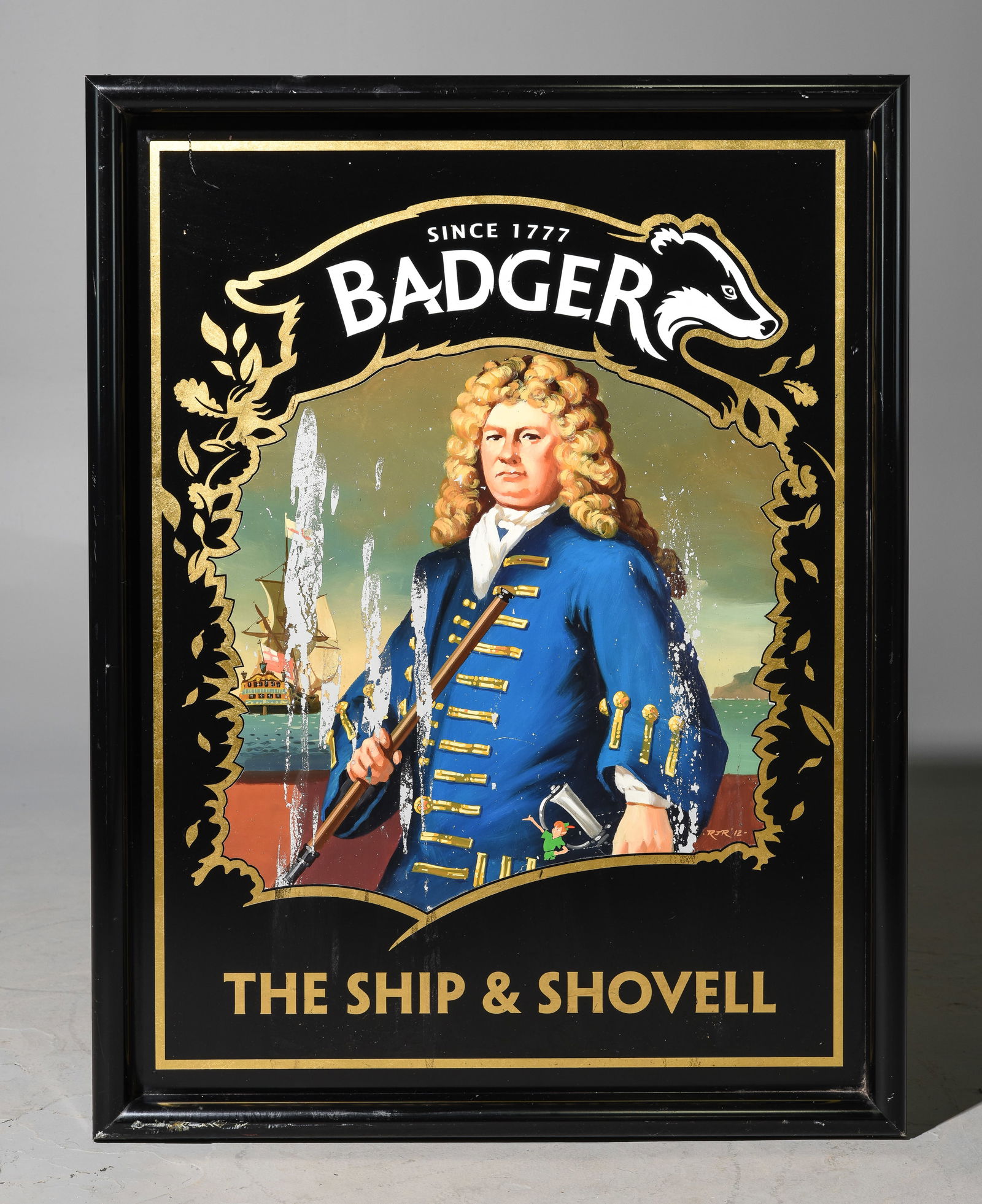 Badger The Ship & Shovel British Pub Sign (1 of 2)