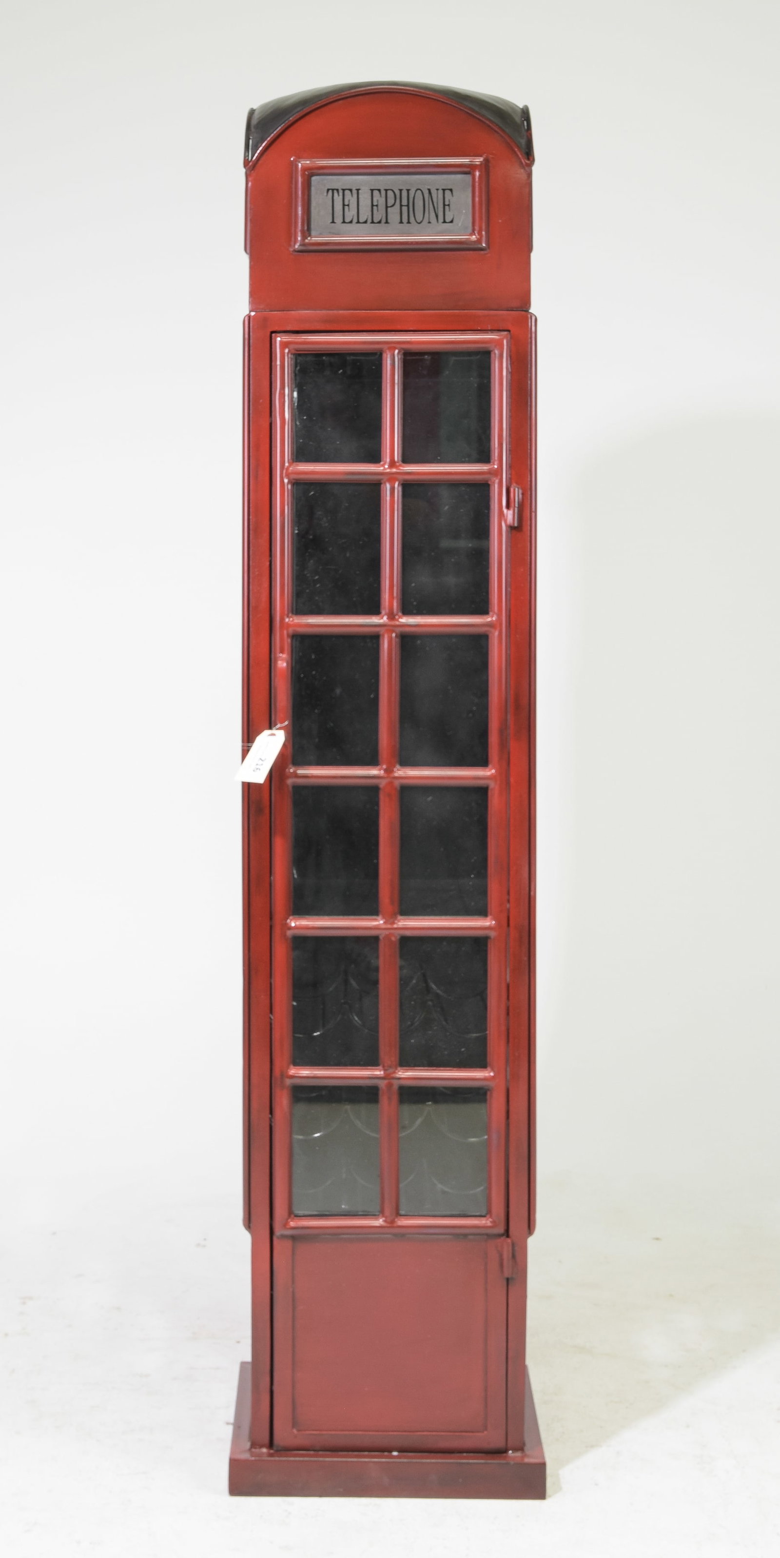Telephone Booth Narrow Cocktail / Bar Cabinet: Telephone Booth Narrow Cocktail / Bar Cabinet - 71 in tall x 15 x 14.5