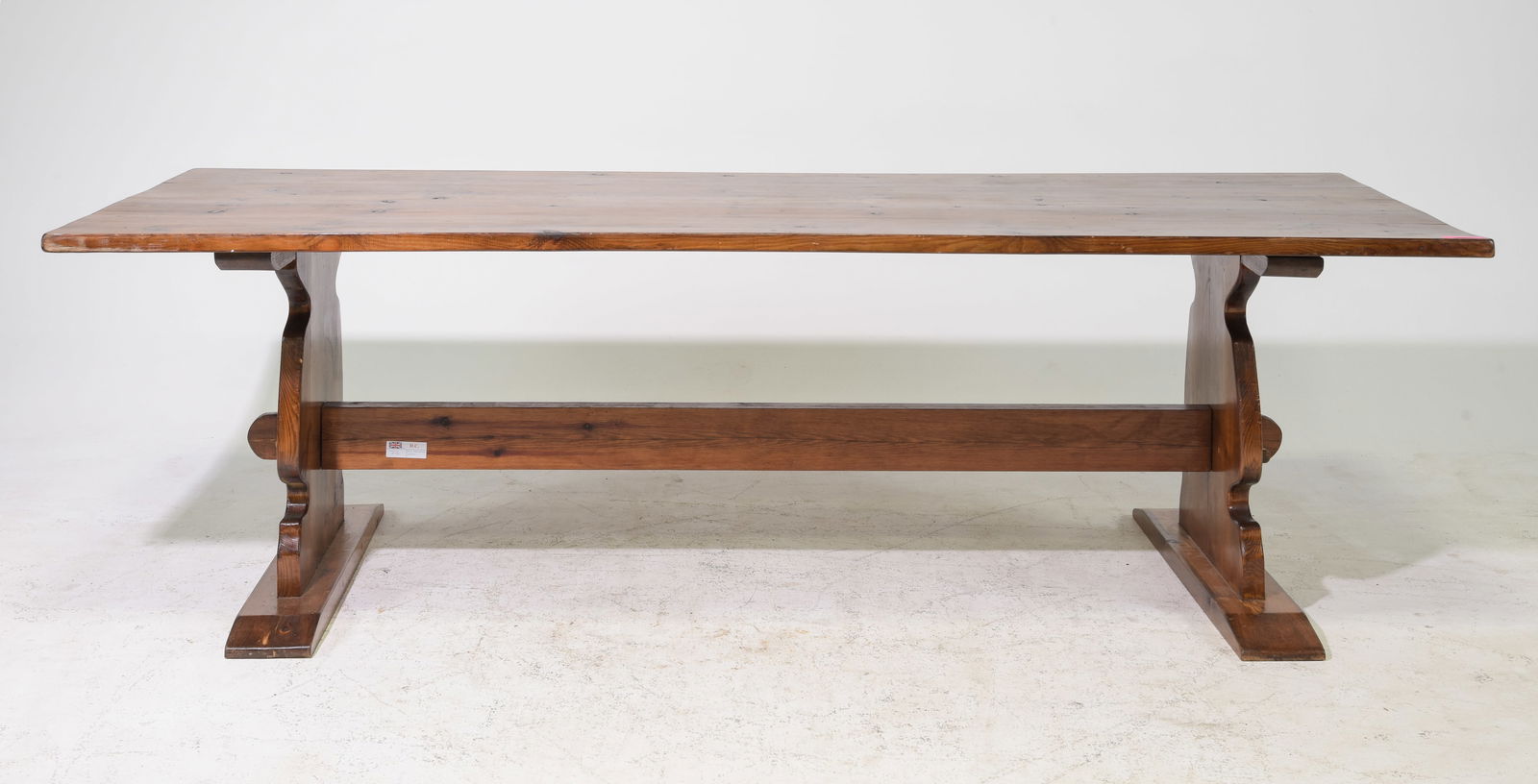 British Pine Refectory Table c.1950's (1 of 4)