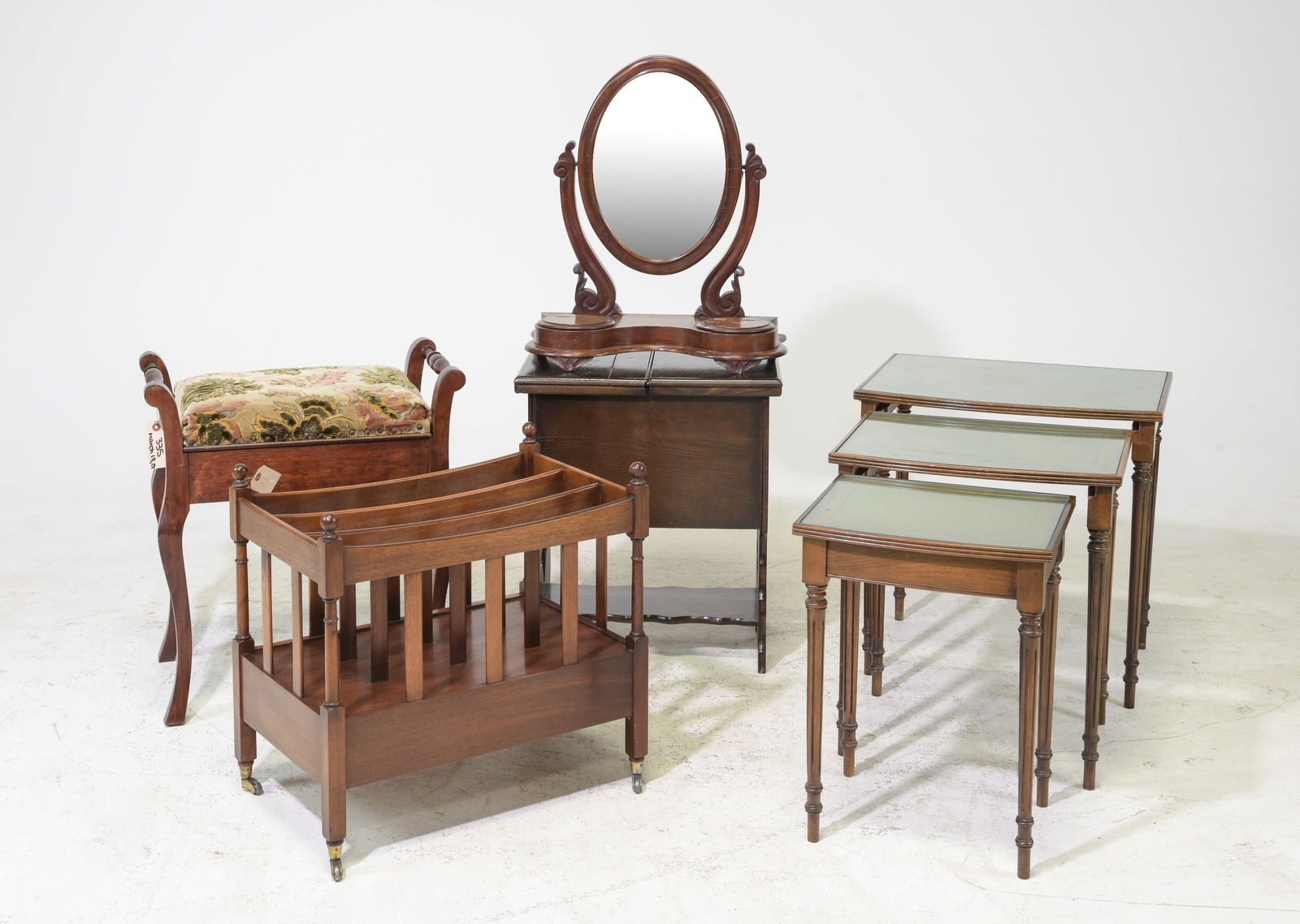 5pcs British Nest of Three, Canterbury, Etc. (1 of 5)