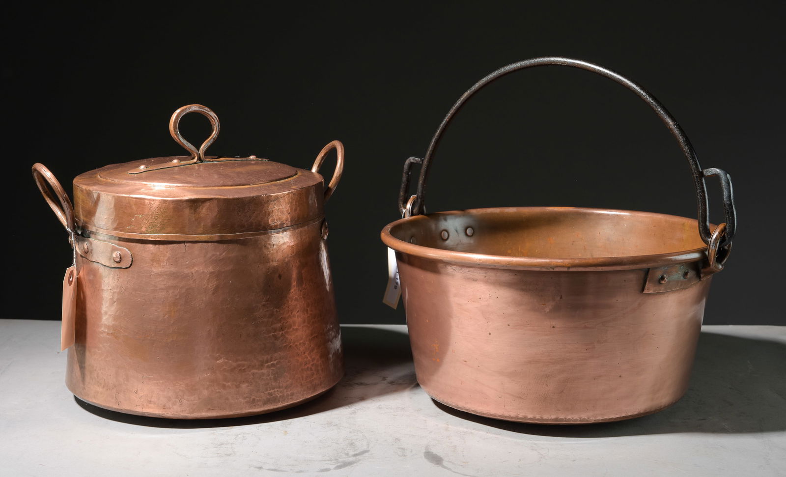 French Copper Daubier / Beef Pot and Pan with Handle (1 of 5)