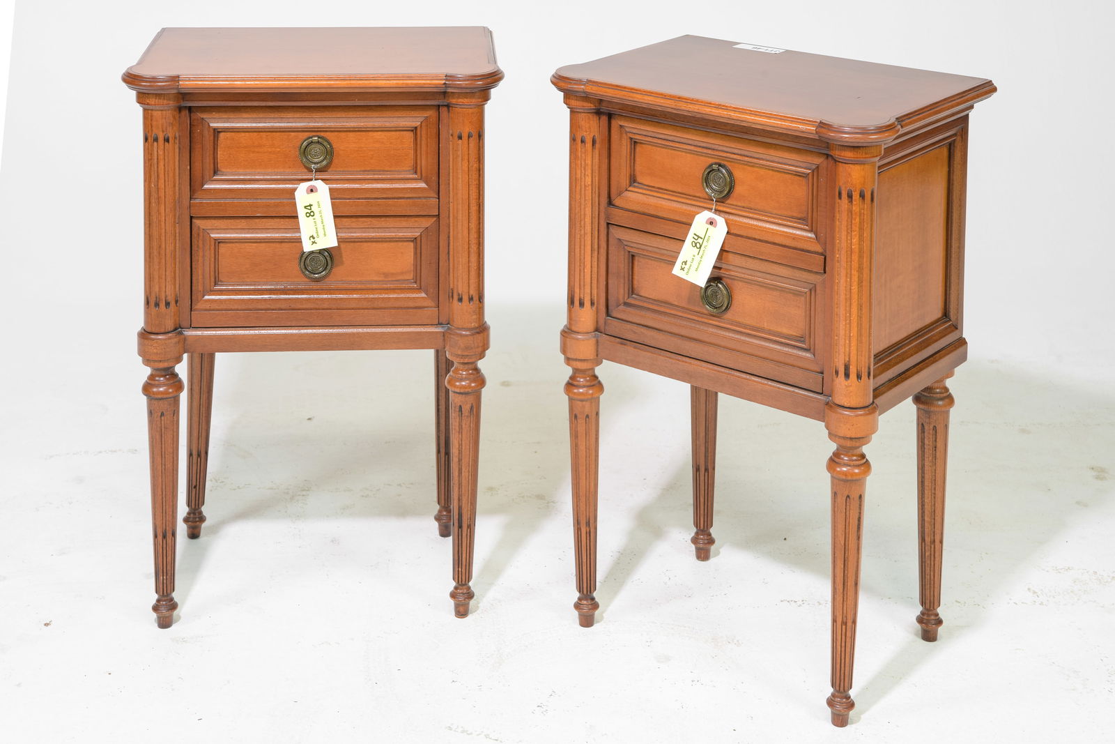 Pair of Louis XVI Style Occasional Chests (1 of 5)