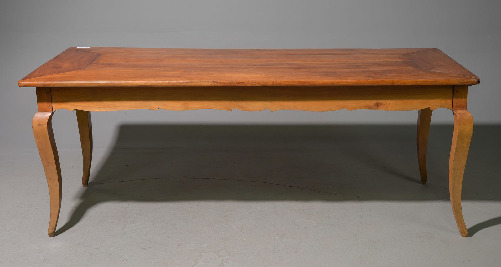 French Cherry Farmhouse Table with Drawer (1 of 5)